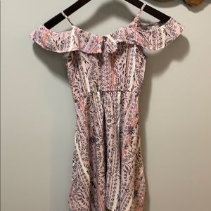 Art Class off the shoulder dress